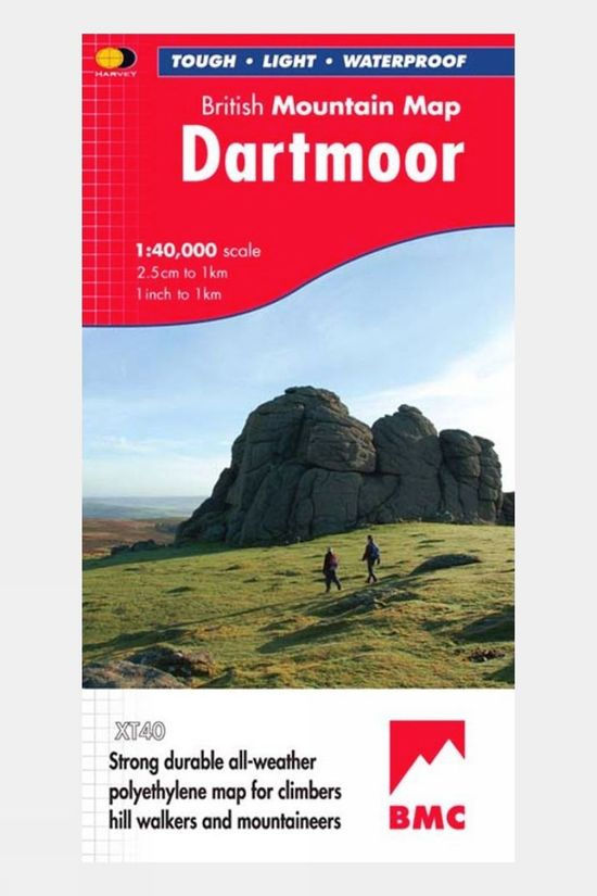  Harvey Maps Dartmoor British Mountain Map 1:40K