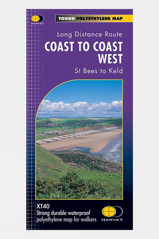  Harvey Maps Coast To Coast West St Bees To Keld Map 1:40K