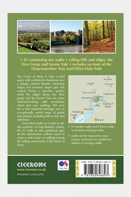  Cicerone Walking In The Forest Of Dean: 25 Routes In The Historic Royal Forest