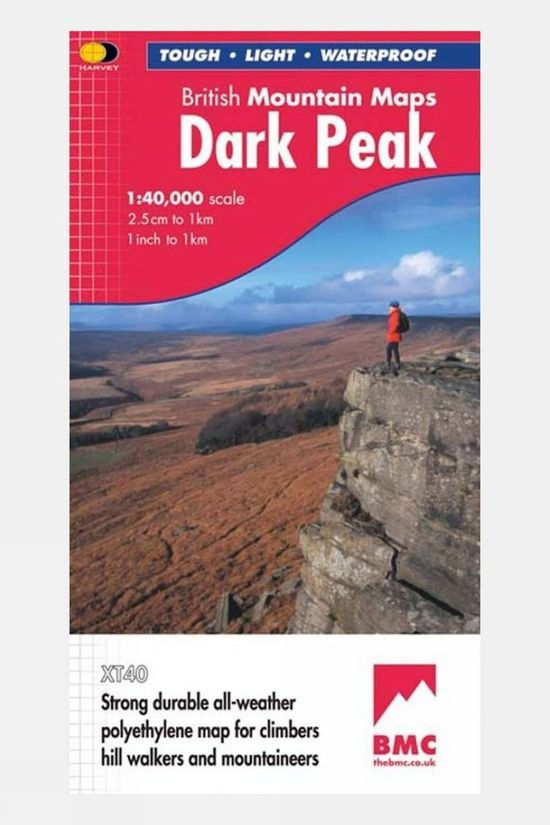  Harvey Maps Dark Peak British Mountain Map 1:40K