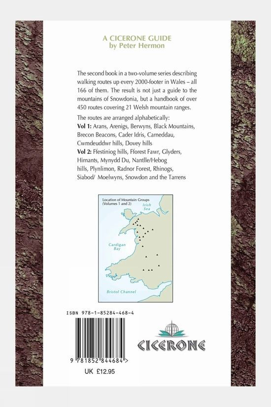  Cicerone Hillwalking In Wales Volume 2