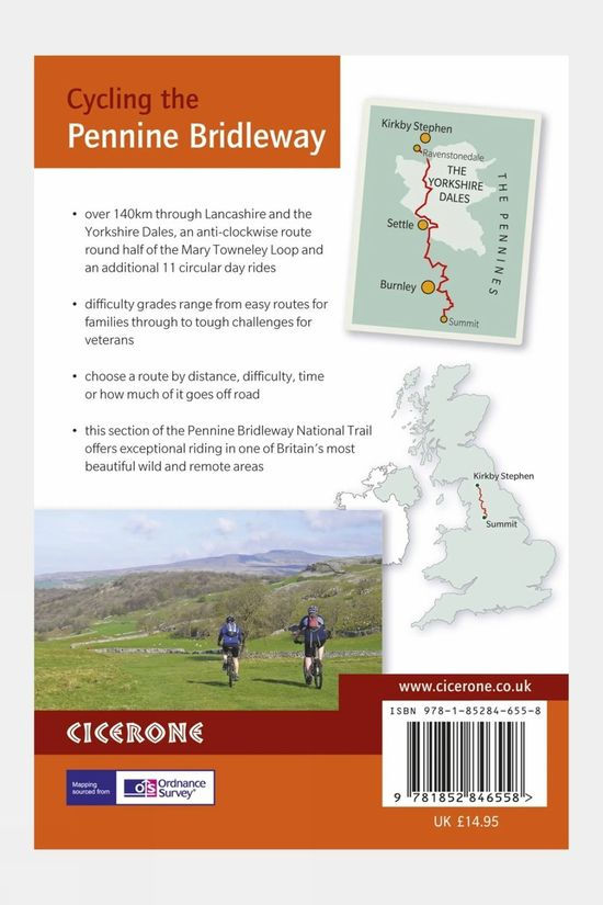  Cicerone Cycling The Pennine Bridleway: Lancashire And The Yorkshire Dales